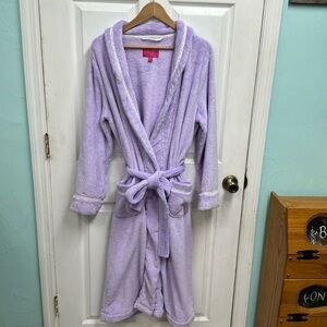 Victorias Secret Purple Polyester Robe